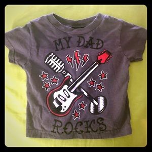 Sourpuss “My Dad Rocks” T-Shirt Size 2T